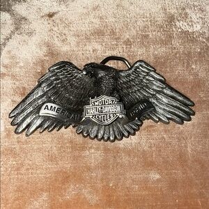 Harley-Davidson pewter Eagle Belt Buckle